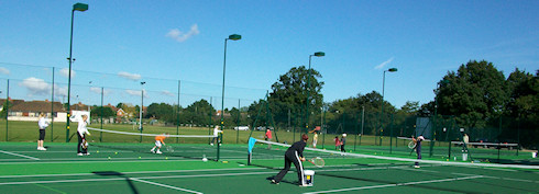 Shinfield Tennis Club courts